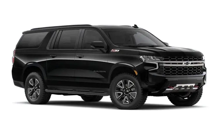 Luxury black SUV Service in Westchester with private chauffeur for hire for airport pick-up and drop-off