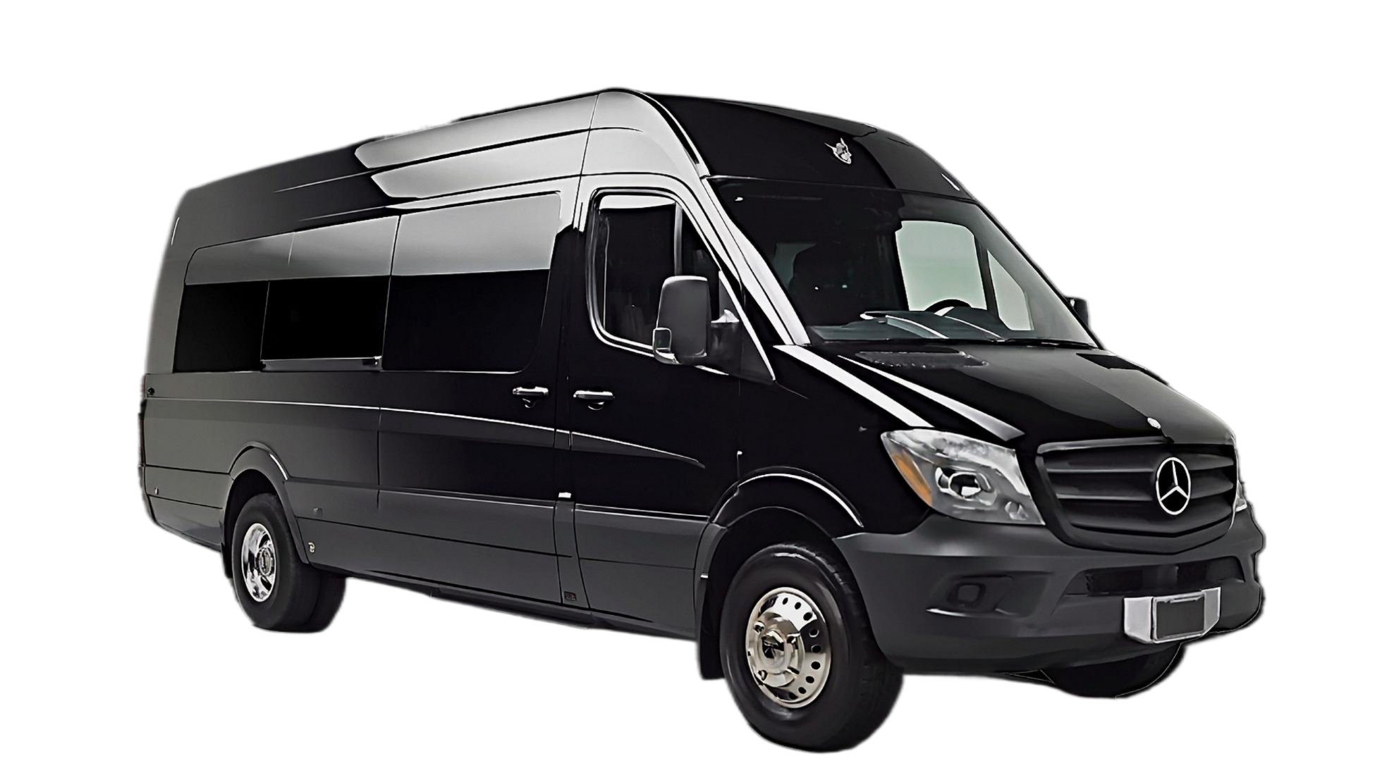 Mercedes Benz Sprinter Luxury VAN Limo NYC private chauffeur limousine service Westchester County